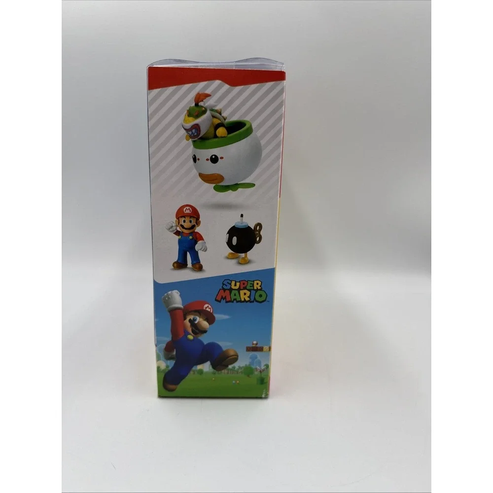 Super Mario Bowser Jr Clown Car Bob-Omb Bomb Jakks Pacific 2.5 World Of Nintendo